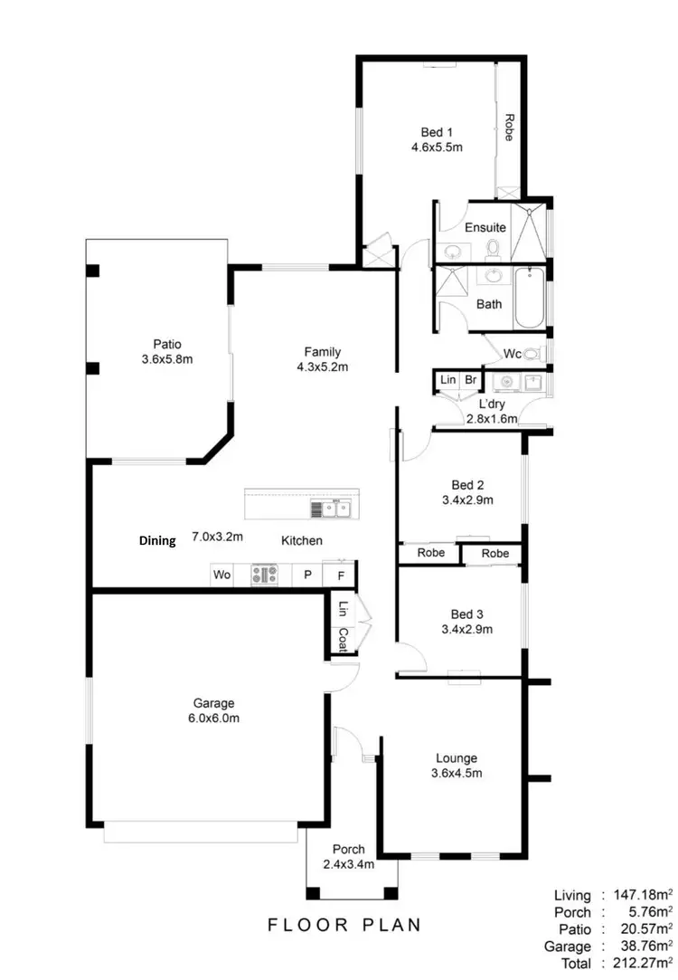 Floorplan of Homely house listing, Address available on request