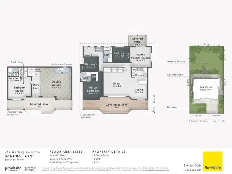 Floorplan of Homely house listing, 268 Darlington Drive, Banora Point NSW 2486