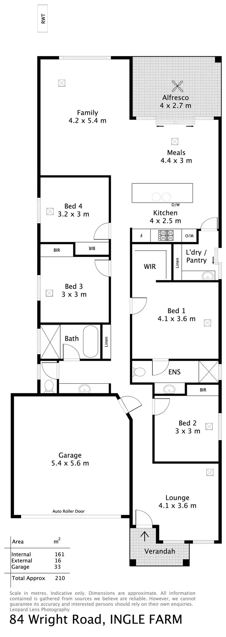 Floorplan of Homely house listing, 84 Wright Road, Ingle Farm SA 5098