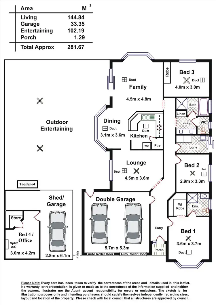 Floorplan of Homely house listing, 27 Beckham Rise, Craigmore SA 5114