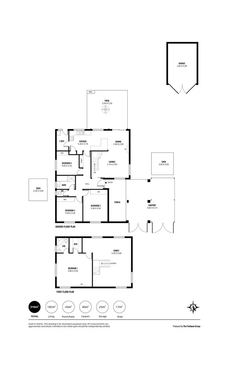 Floorplan of Homely house listing, 5 Johinke Court, Modbury Heights SA 5092