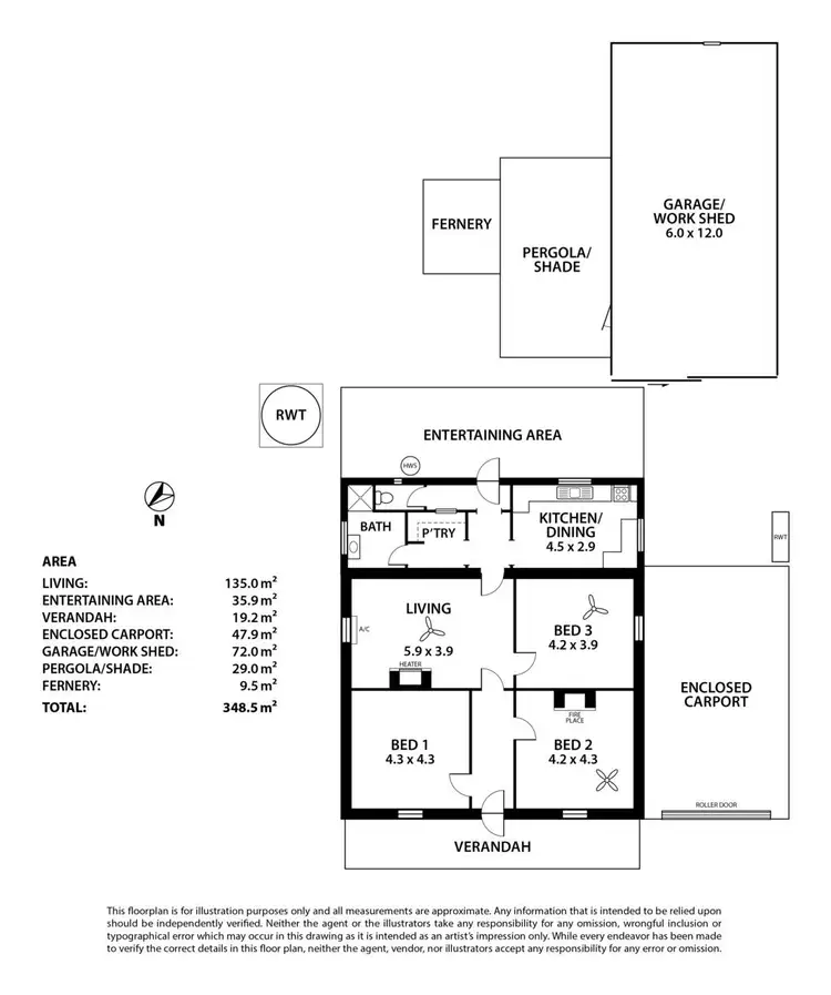 Floorplan of Homely house listing, 30 Eleanor Terrace, Murray Bridge SA 5253