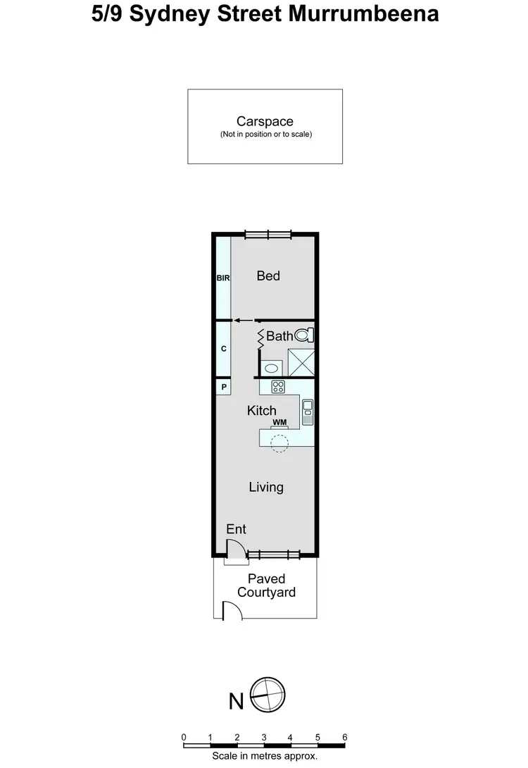 Floorplan of Homely unit listing, 5/9 Sydney Street, Murrumbeena VIC 3163
