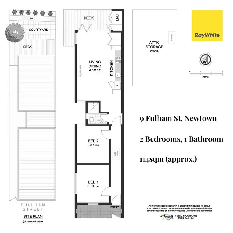 Floorplan of Homely house listing, 9 Fulham Street, Newtown NSW 2042