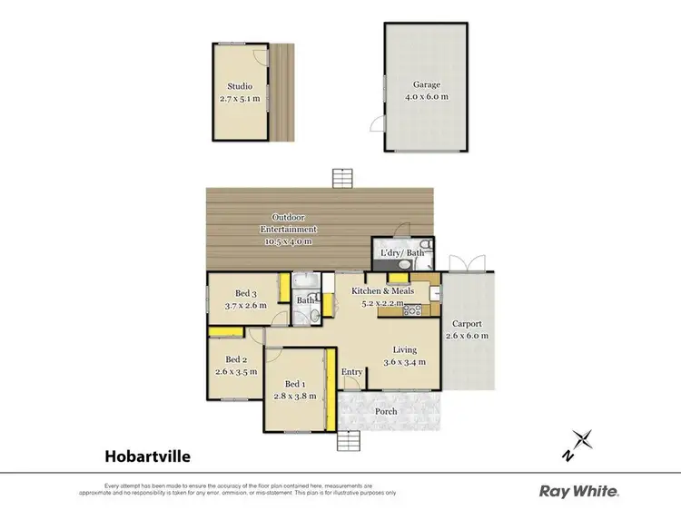 Floorplan of Homely house listing, 10 Hughes Avenue, Hobartville NSW 2753
