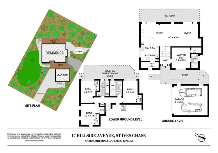 Floorplan of Homely house listing, 17 Hillside Avenue, St Ives NSW 2075
