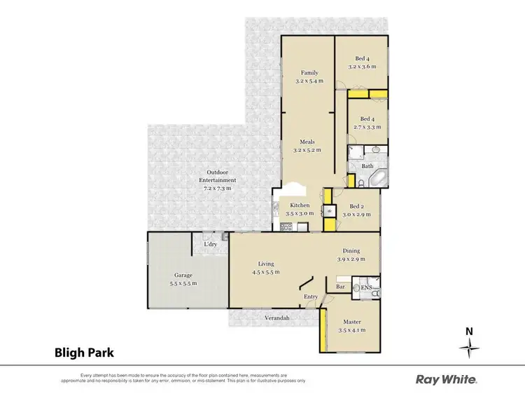 Floorplan of Homely house listing, 26 Guardian Crescent, Bligh Park NSW 2756