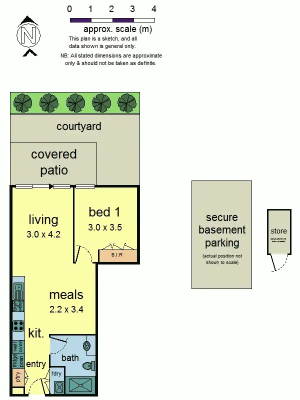 Floorplan of Homely apartment listing, 3/18 Queen Street, Blackburn VIC 3130