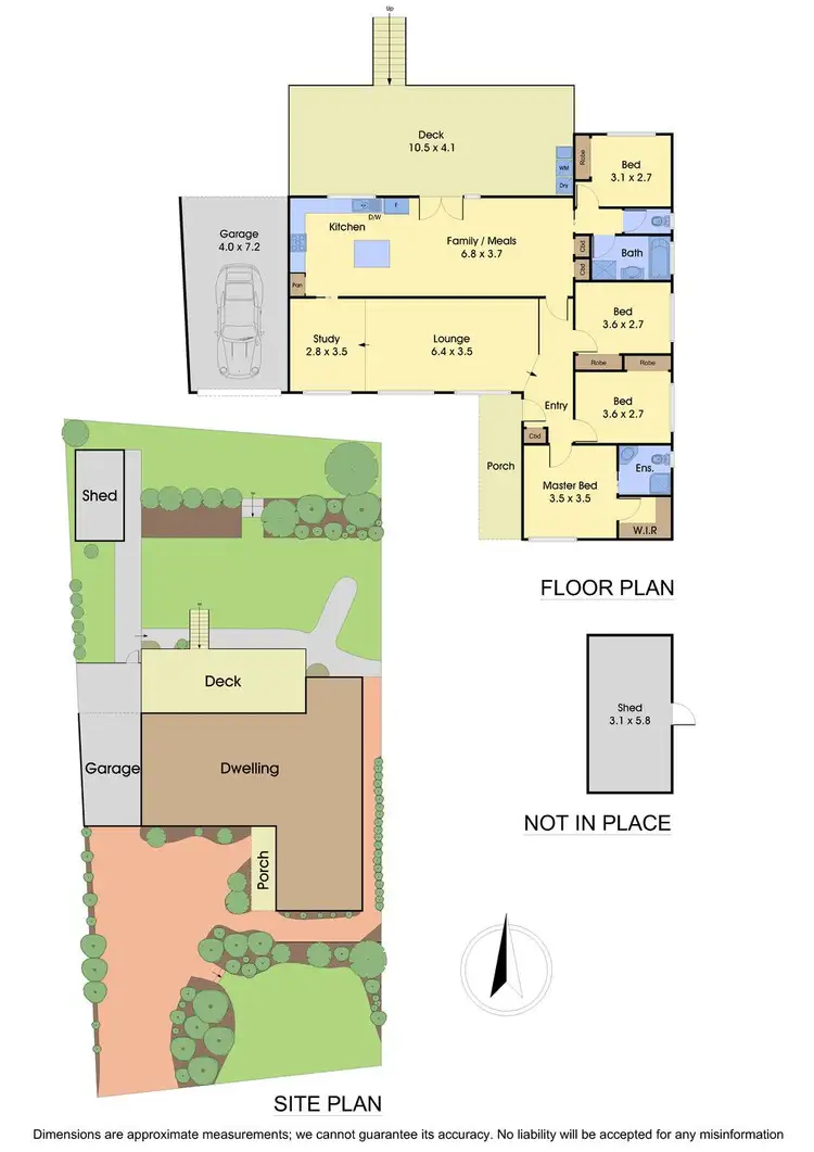 Floorplan of Homely house listing, 5 Somali Close, Diamond Creek VIC 3089