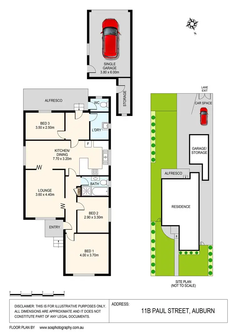 Floorplan of Homely house listing, 11B Paul Street, Auburn NSW 2144