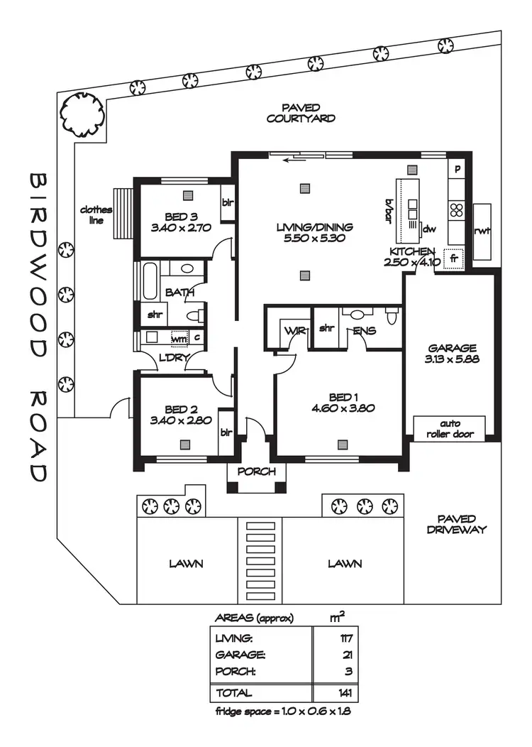 Floorplan of Homely house listing, 49 Whysall Road, Greenacres SA 5086