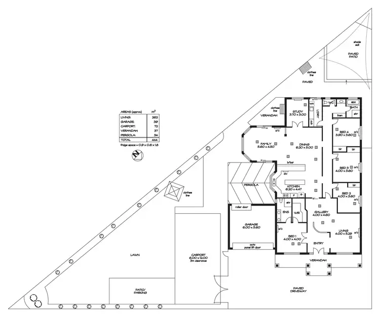 Floorplan of Homely house listing, 3 Holly Court, Mawson Lakes SA 5095