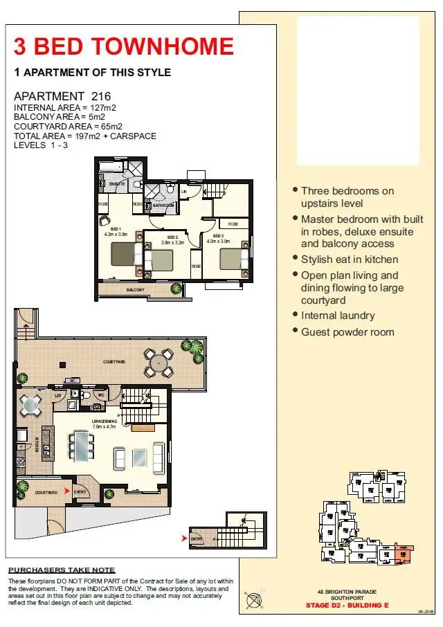 Floorplan of Homely apartment listing, 58 Brighton Parade, Southport QLD 4215