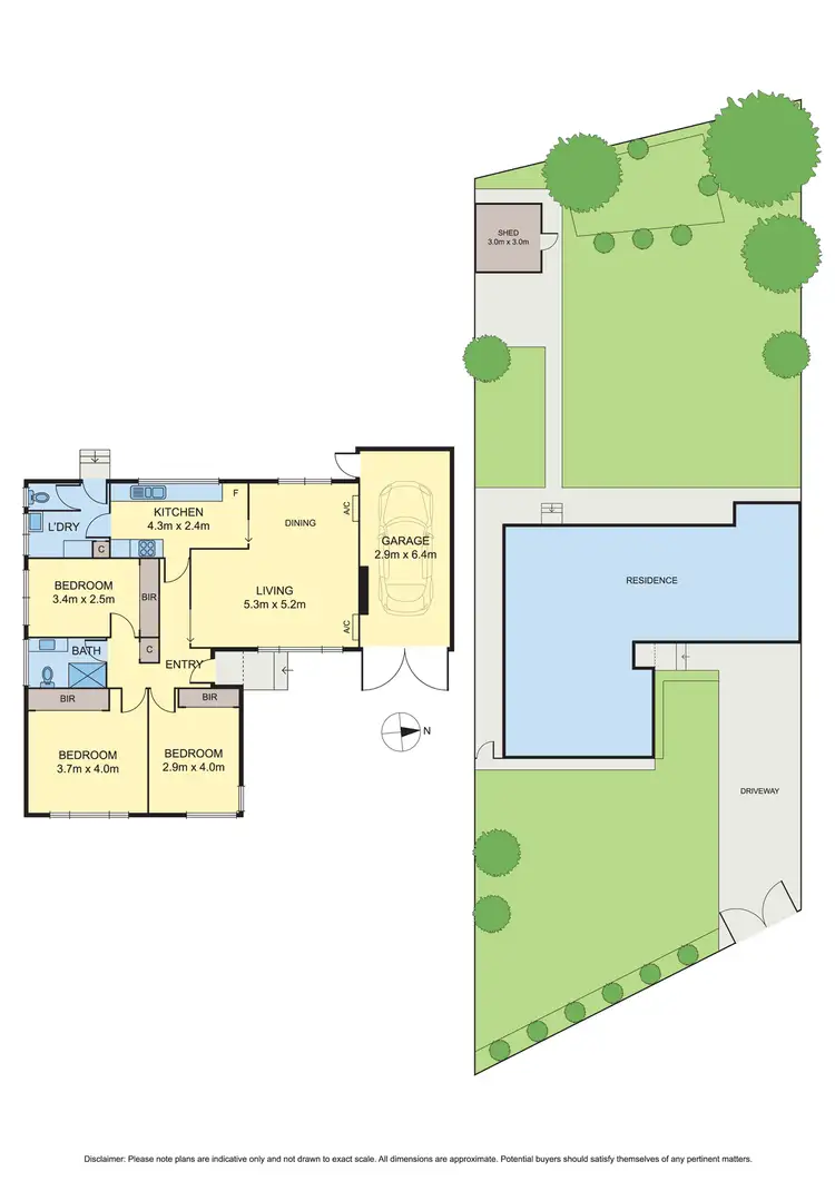 Floorplan of Homely house listing, 5 Rubicon Street, Dallas VIC 3047