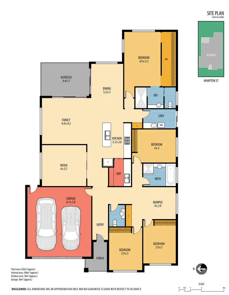 Floorplan of Homely house listing, 10 Hampton Street, Burpengary East QLD 4505