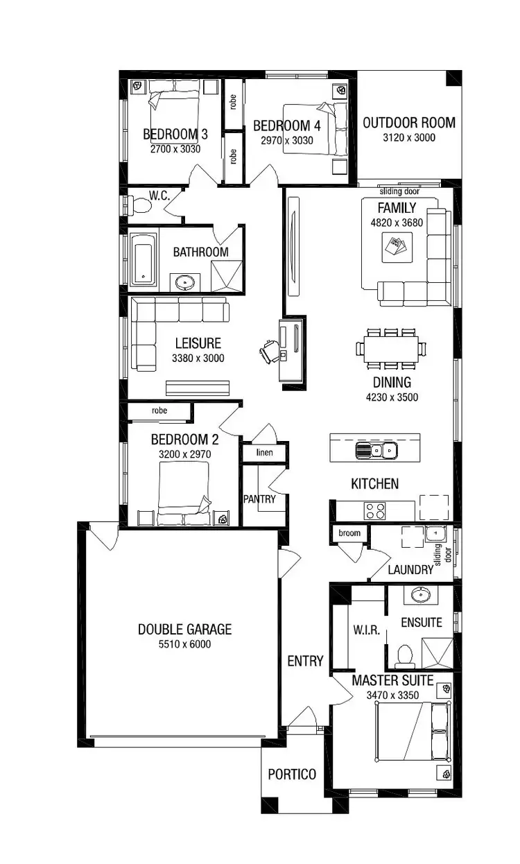 Floorplan of Homely house listing, 17 Benson Street, Brown Hill VIC 3350