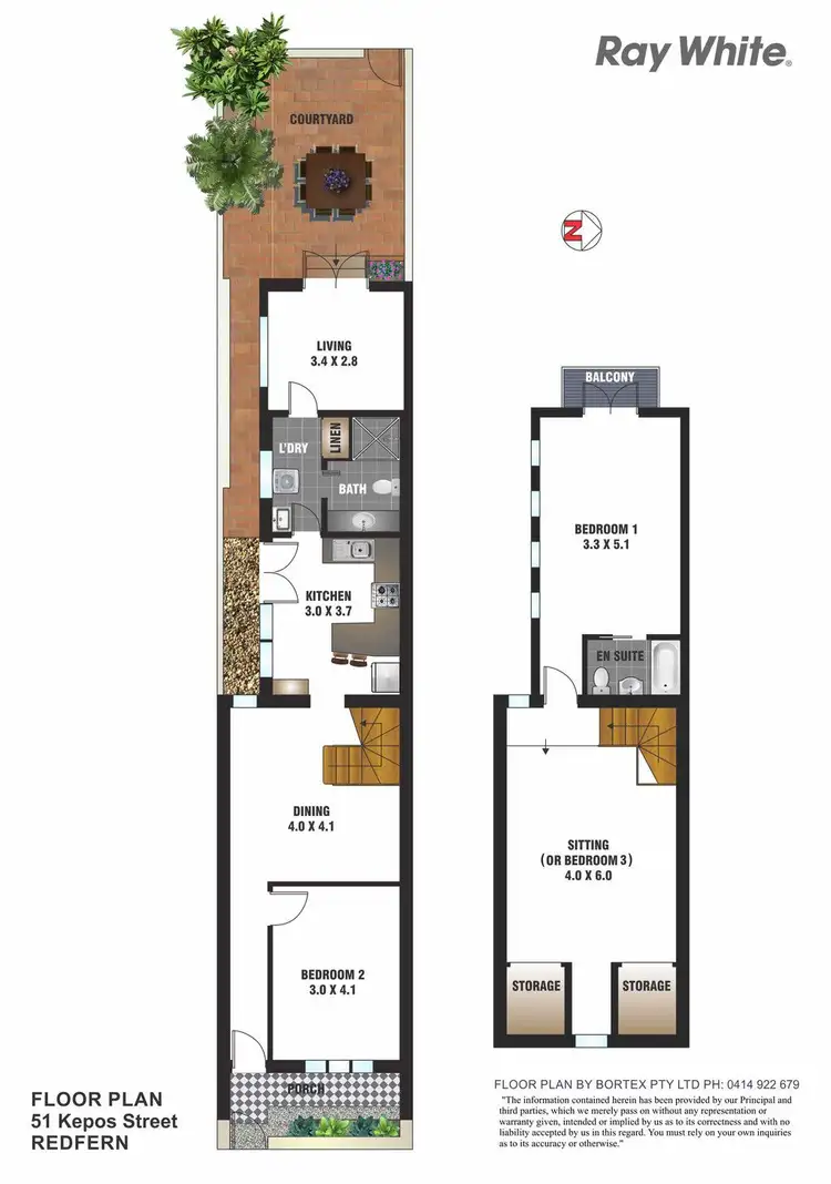Floorplan of Homely house listing, 51 Kepos Street, Redfern NSW 2016