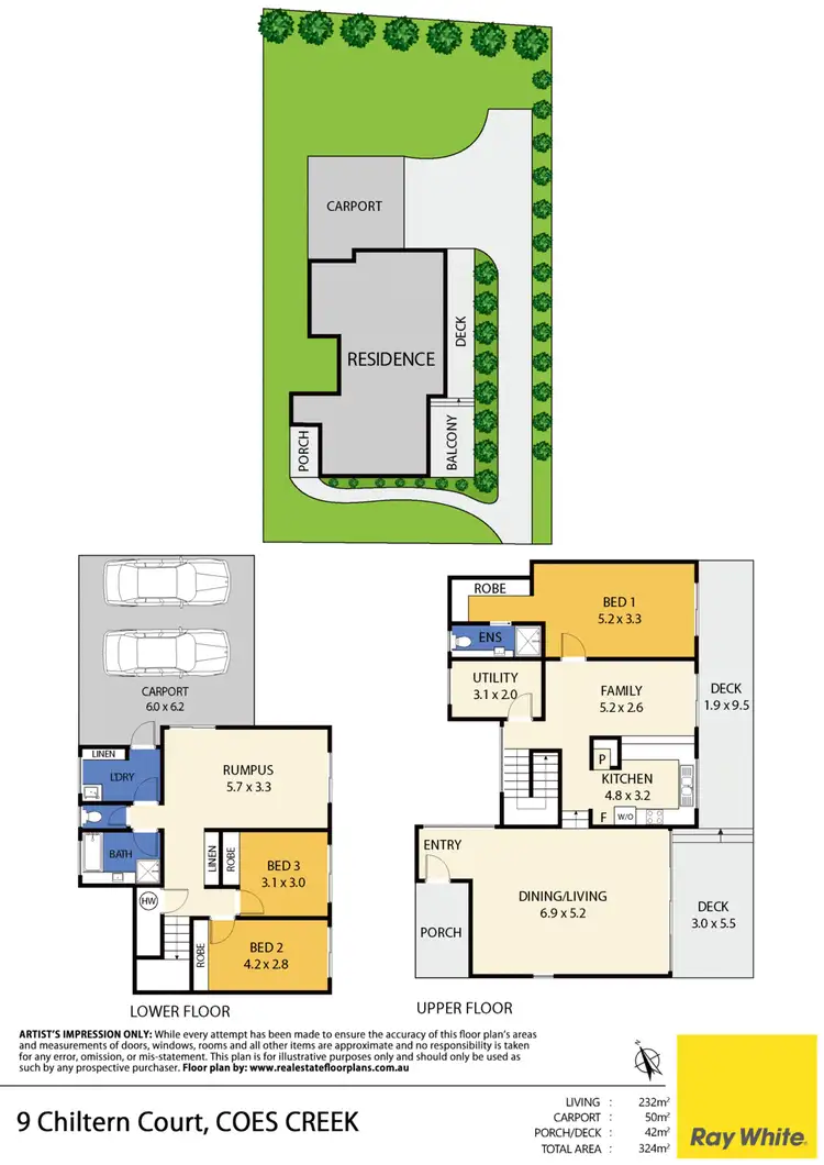 Floorplan of Homely house listing, 9 Chiltern Court, Coes Creek QLD 4560