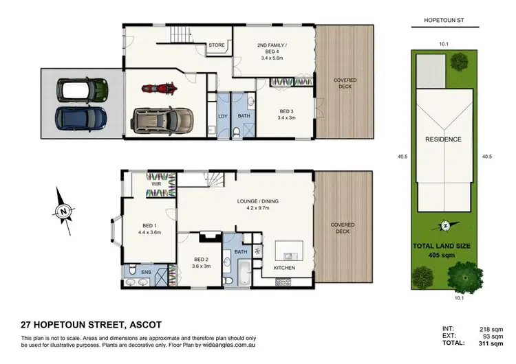 Floorplan of Homely house listing, 27 Hopetoun Street, Ascot QLD 4007