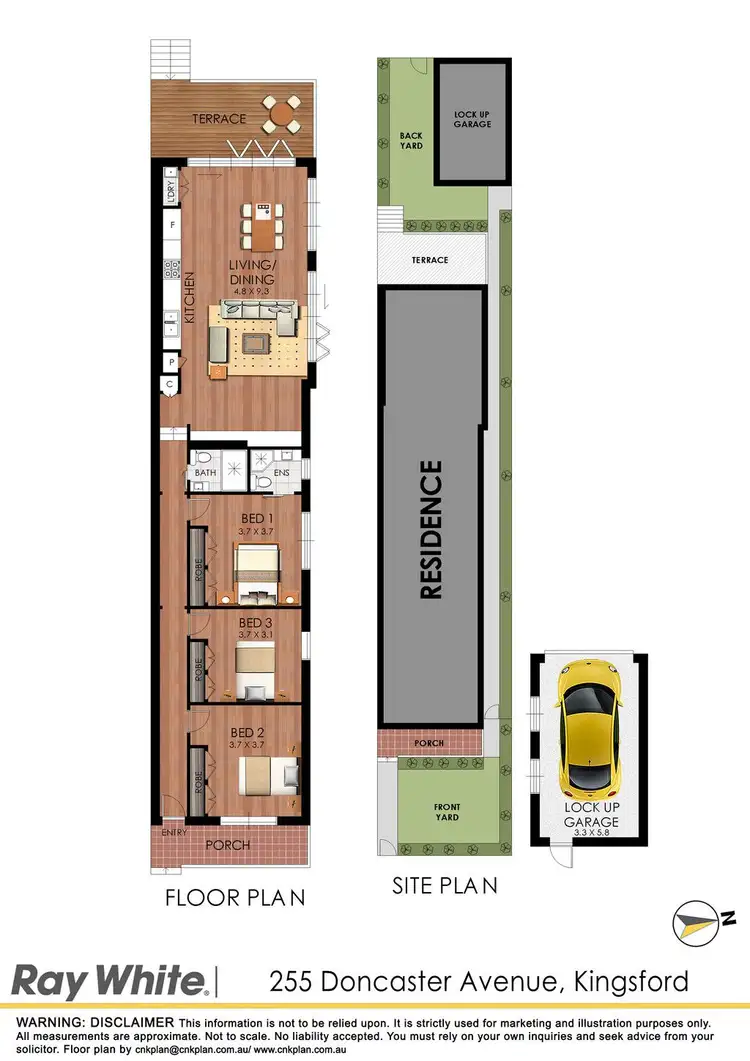 Floorplan of Homely house listing, 255 Doncaster Avenue, Kingsford NSW 2032