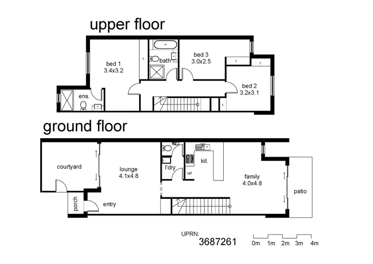 Floorplan of Homely townhouse listing, Address available on request