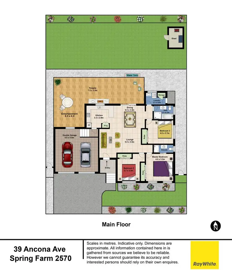Floorplan of Homely house listing, 39 Ancona Avenue, Spring Farm NSW 2570