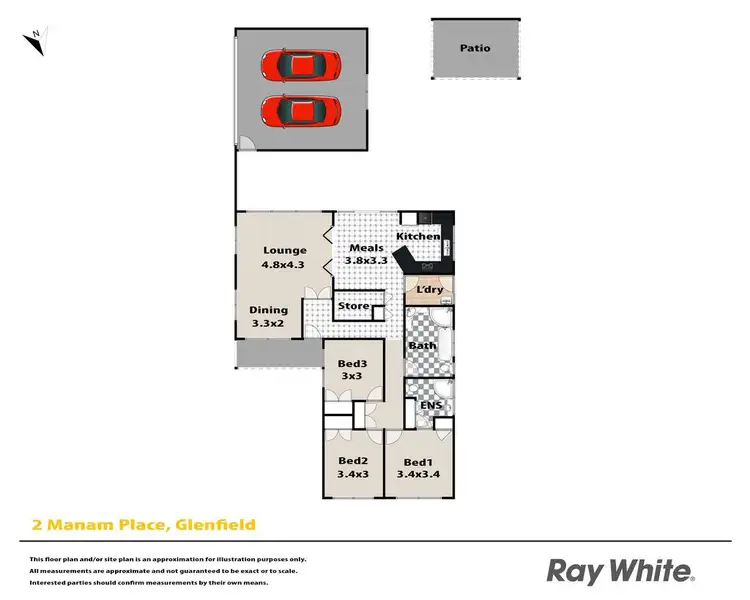 Floorplan of Homely house listing, Address available on request