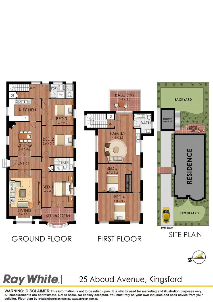 Floorplan of Homely house listing, 25 Aboud Avenue, Kingsford NSW 2032
