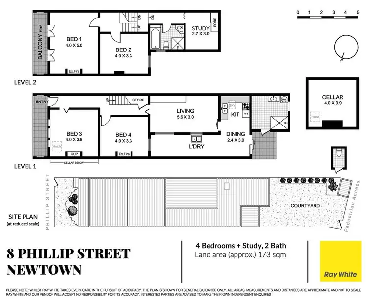 Floorplan of Homely house listing, 8 Phillip Street, Newtown NSW 2042