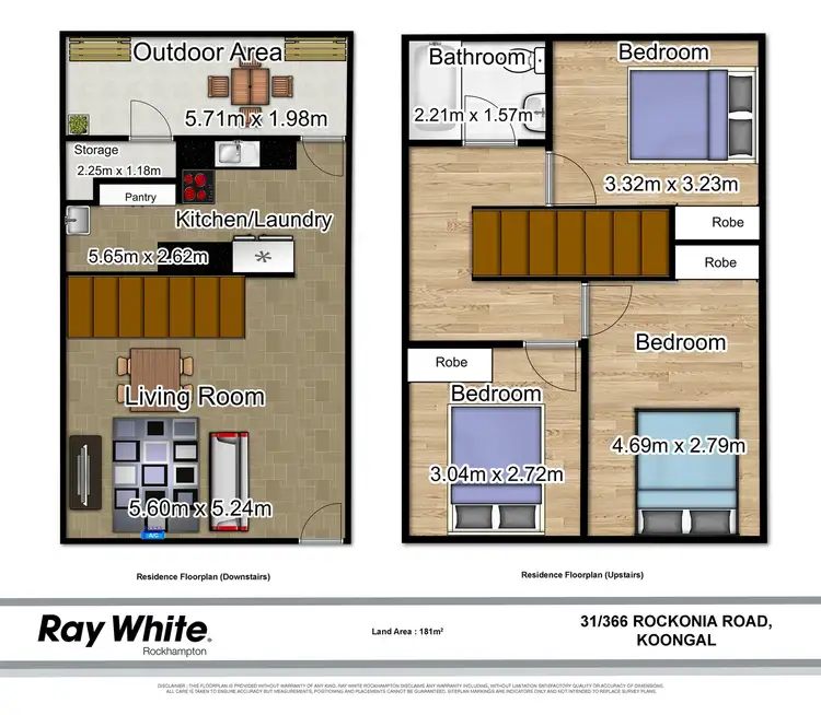 Floorplan of Homely unit listing, 31/366 Rockonia Road, Koongal QLD 4701