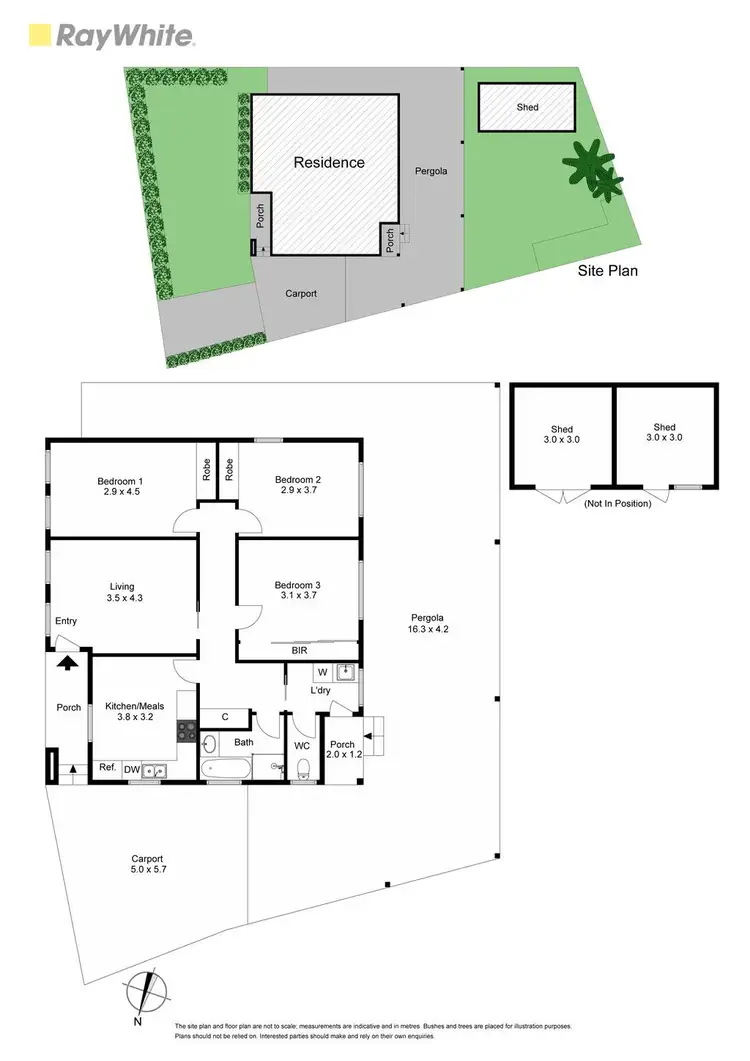 Floorplan of Homely house listing, 17 Wallowa Crescent, Frankston North VIC 3200
