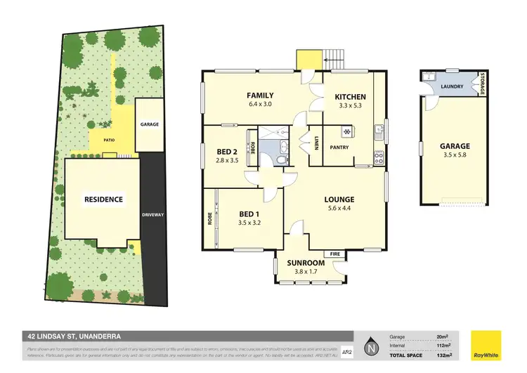 Floorplan of Homely house listing, 42 Lindsay Street, Unanderra NSW 2526