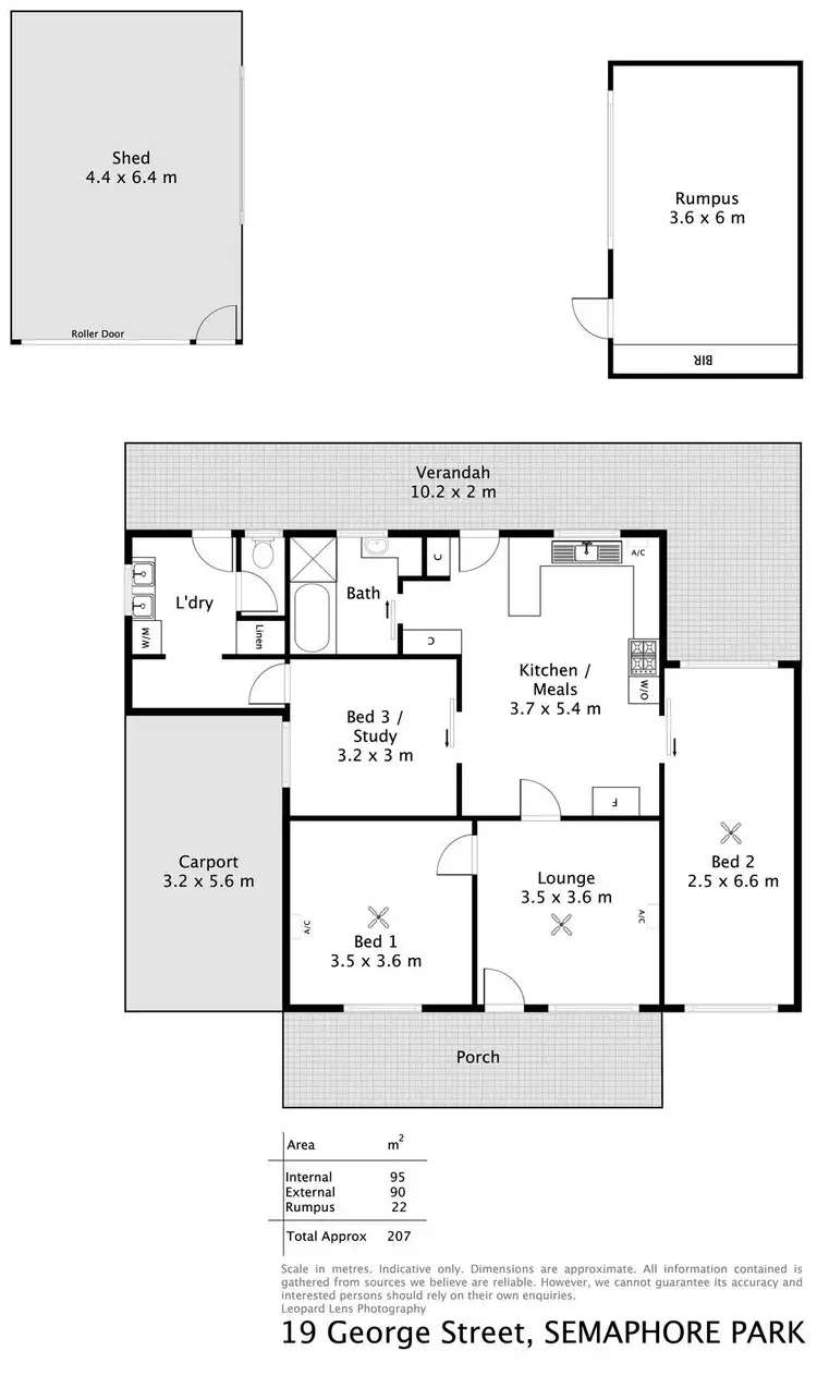 Floorplan of Homely house listing, 19 George Street, Semaphore Park SA 5019