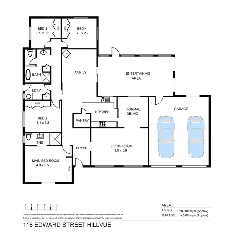 Floorplan of Homely house listing, 118 Edward Street, Tamworth NSW 2340