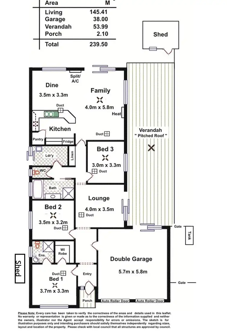 Floorplan of Homely house listing, 76 Beckham Rise, Craigmore SA 5114