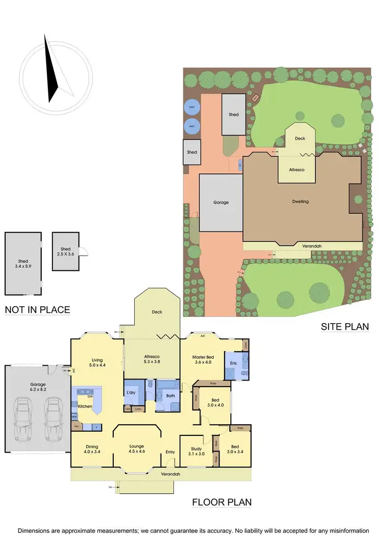 Floorplan of Homely house listing, 6 Overland Drive, Doreen VIC 3754