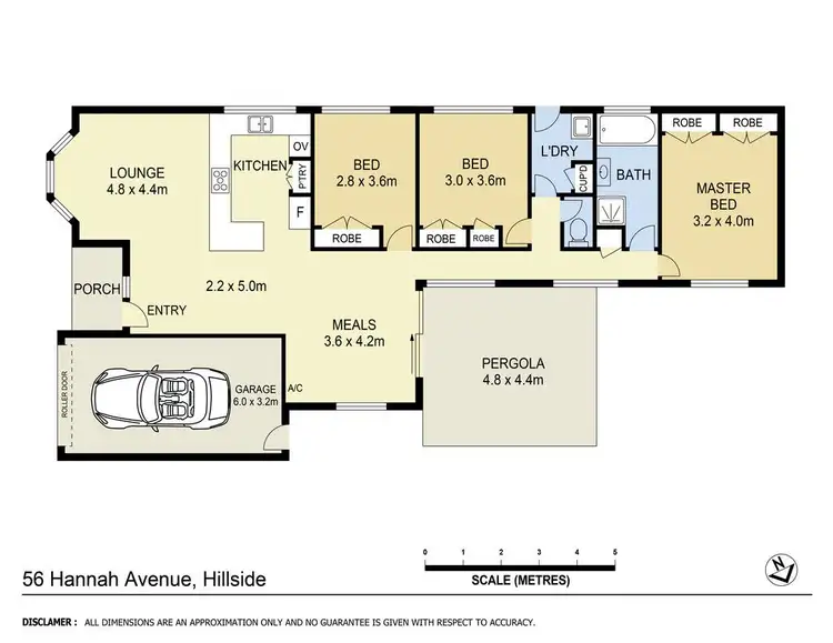 Floorplan of Homely house listing, 56 Hannah Avenue, Hillside VIC 3037