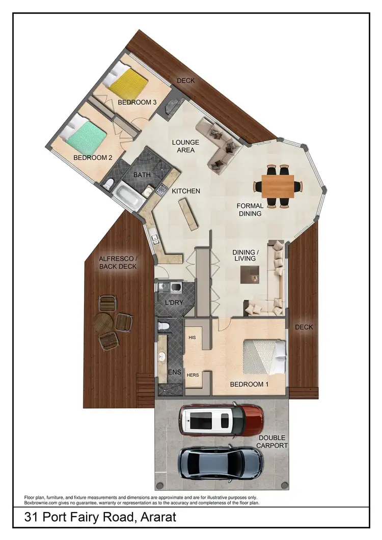 Floorplan of Homely house listing, 31 Port Fairy Road, Ararat VIC 3377