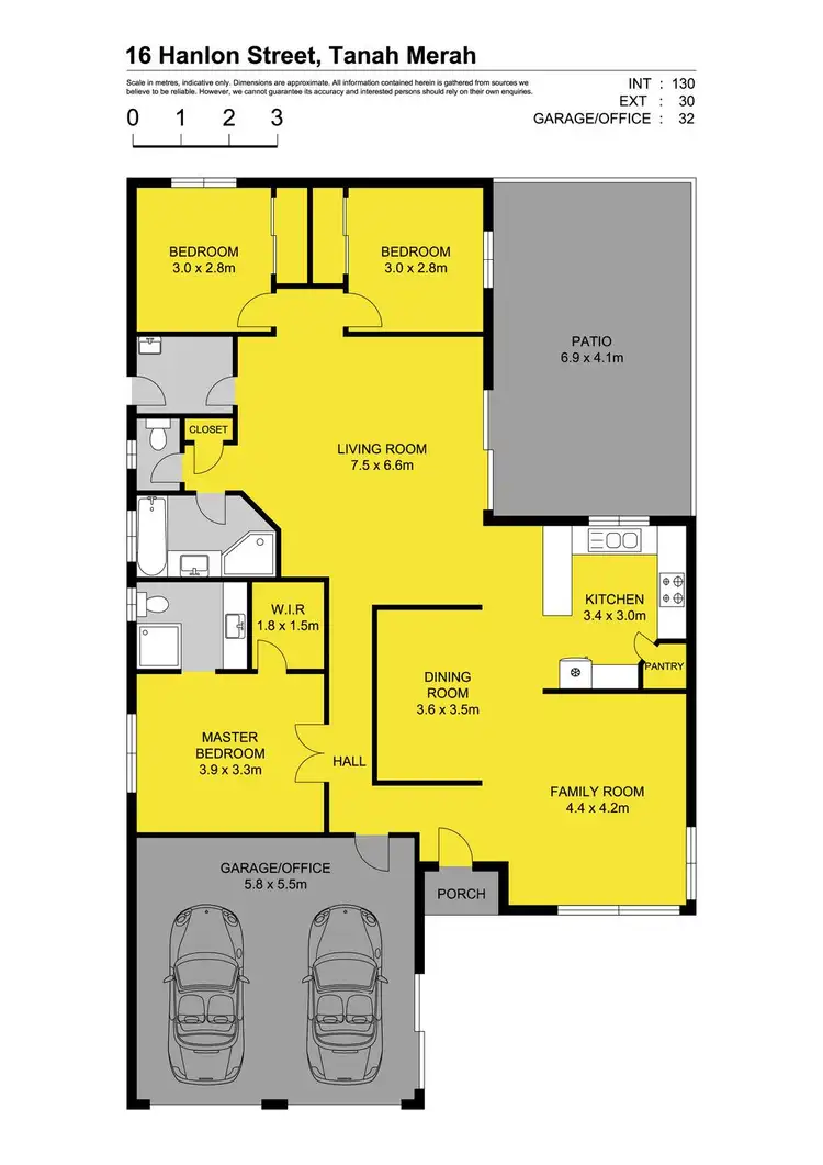 Floorplan of Homely house listing, 16 Hanlon Street, Tanah Merah QLD 4128