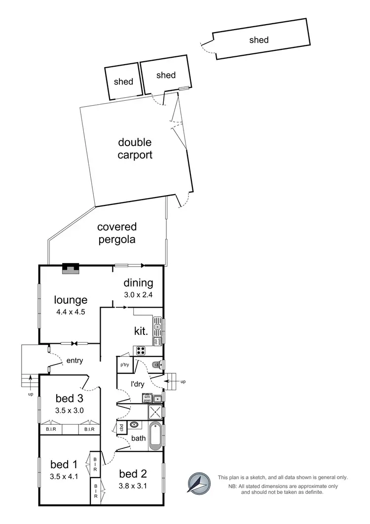 Floorplan of Homely house listing, 7 Armstrong Road, Heathmont VIC 3135