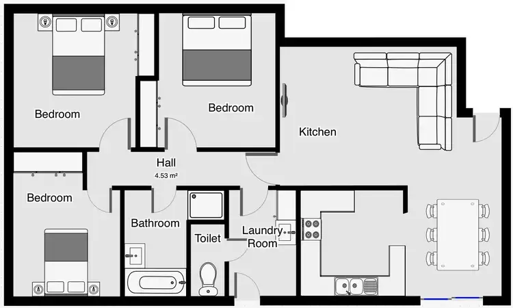 Floorplan of Homely house listing, 1/20 Wilkie Drive, Irymple VIC 3498