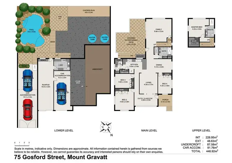 Floorplan of Homely house listing, 75 Gosford Street, Mount Gravatt QLD 4122