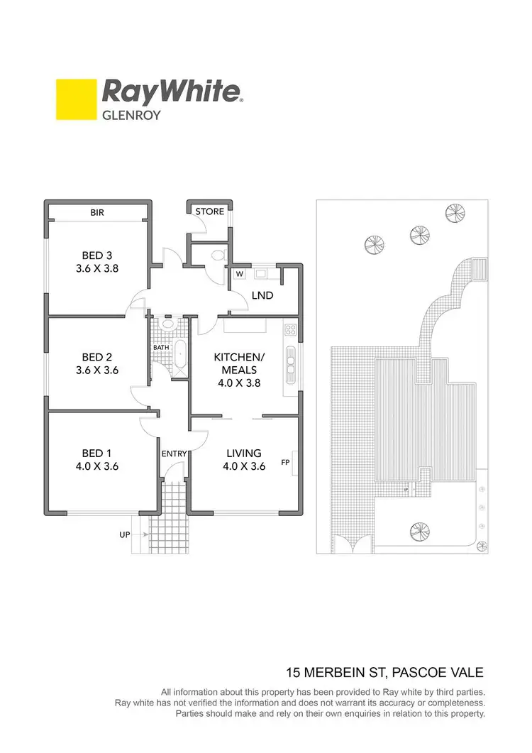 Floorplan of Homely house listing, 15 Merbein Street, Pascoe Vale VIC 3044