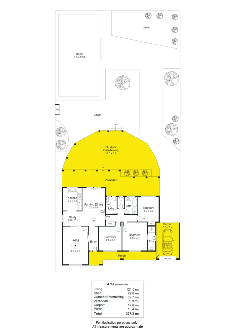 Floorplan of Homely house listing, 291 Milne Road, Modbury North SA 5092
