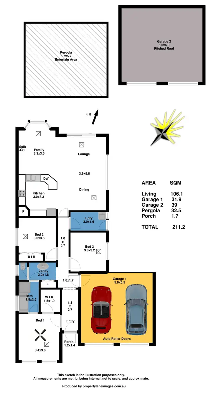 Floorplan of Homely house listing, 25 Bywaters Avenue, Willaston SA 5118