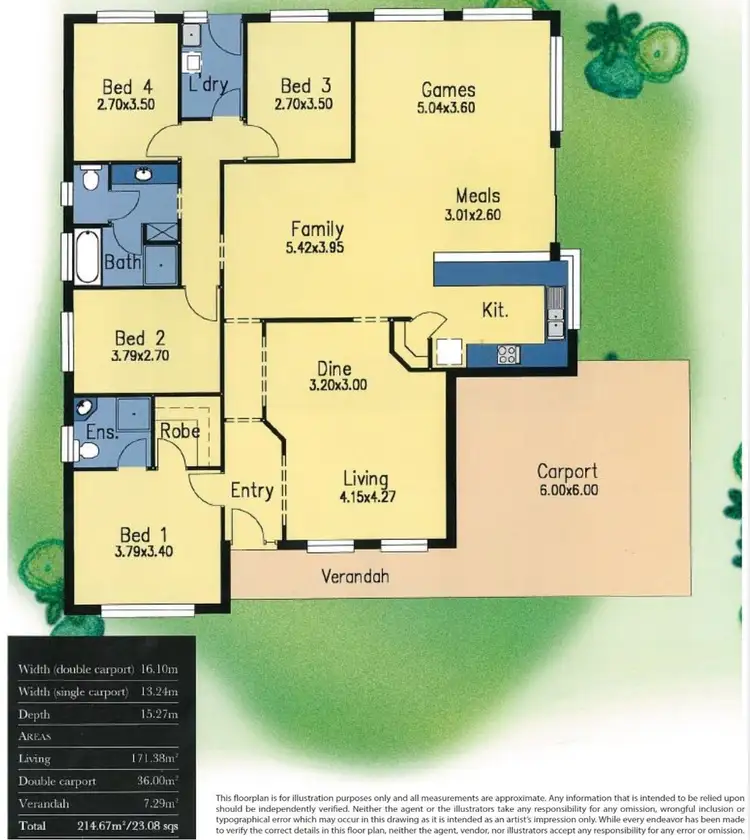 Floorplan of Homely house listing, 34 Jacaranda Street, Murray Bridge SA 5253