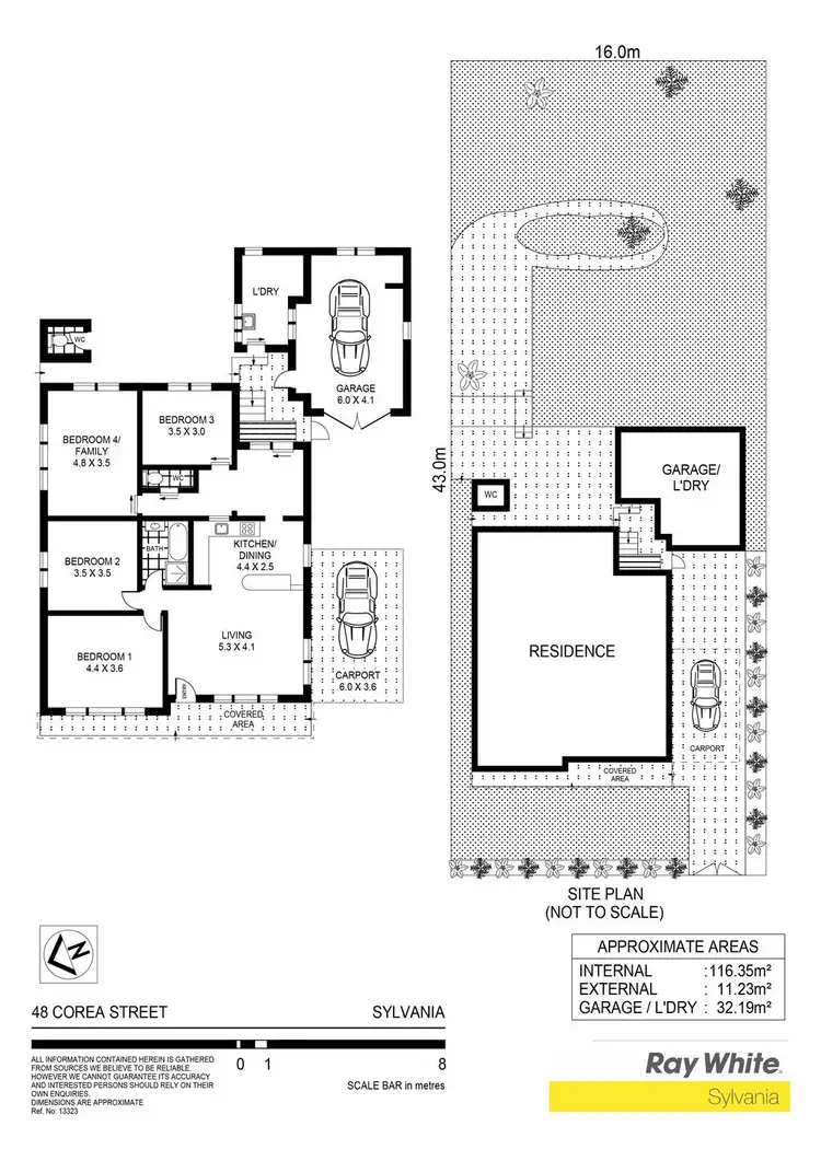 Floorplan of Homely house listing, 48 Corea Street, Sylvania NSW 2224