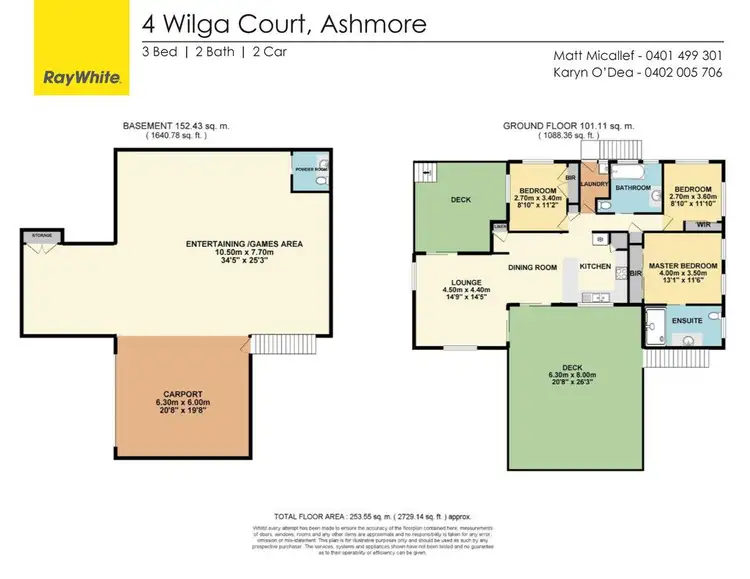 Floorplan of Homely house listing, 4 Wilga Court, Ashmore QLD 4214