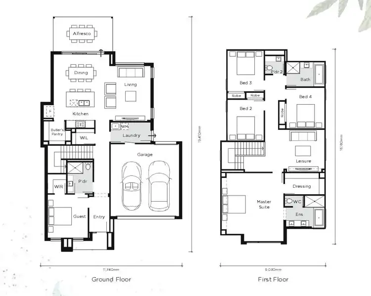 Floorplan of Homely house listing, 50 Majestic Crescent, Hemmant QLD 4174