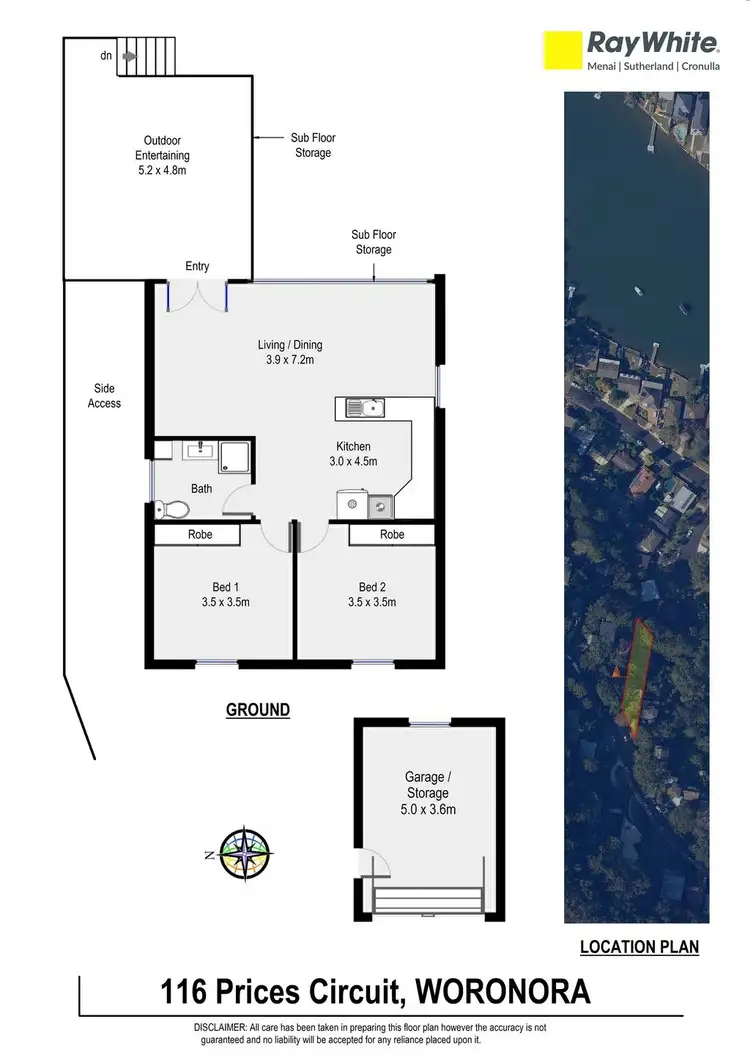 Floorplan of Homely house listing, 118 Prices Circuit, Woronora NSW 2232